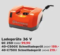 Salzburger Lagerhaus Husqvarna Ladegerät 36 V Angebot