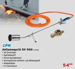 Salzburger Lagerhaus CFH Abflammgerät GV 900 Angebot