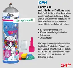 Salzburger Lagerhaus CFH Party Set mit Helium-Ballons Angebot