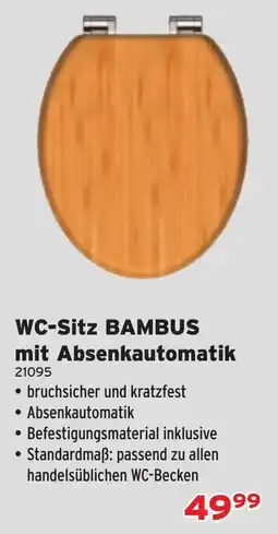 Salzburger Lagerhaus WC-Sitz BAMBUS Angebot