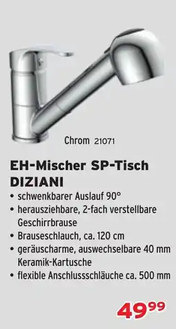Salzburger Lagerhaus EH-Mischer SP-Tisch DIZIANI Angebot