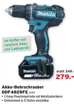 Salzburger Lagerhaus Makita Akku-Bohrschrauber DDF482RFE Angebot