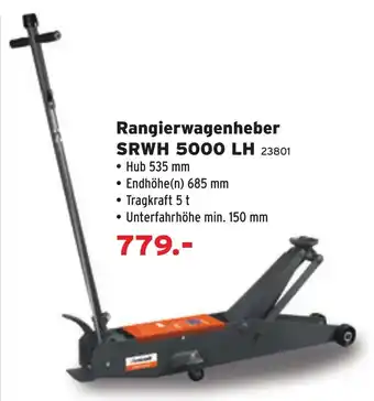 Rangierwagenheber SRWH 5000 LH