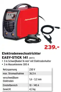 Salzburger Lagerhaus Schweisskraft Elektrodenwechselrichter EASY-STICK 141 Angebot
