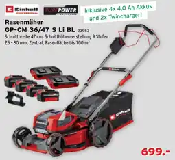 Salzburger Lagerhaus Einhell Rasenmäher GP-CM 36/47 S Li BL Angebot