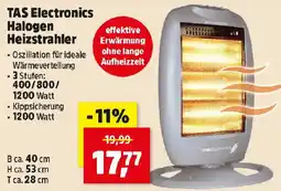 Thomas Philipps TAS Electronics Halogen Heizstrahler Angebot