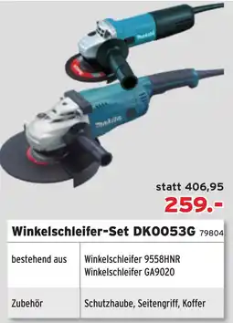 Salzburger Lagerhaus Winkelschleifer-Set DK0053G Angebot