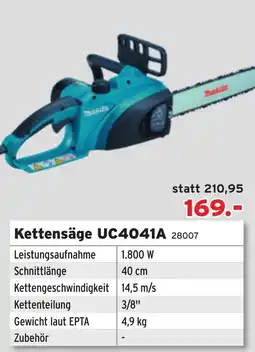 Salzburger Lagerhaus Kettensäge UC4041A Angebot