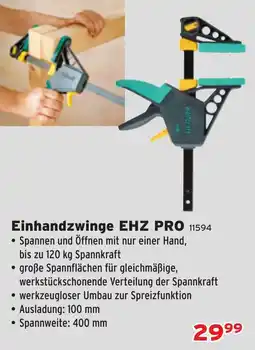 Salzburger Lagerhaus Einhandzwinge EHZ PRO Angebot