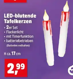 Thomas Philipps LED-blutende Tafelkerzen Angebot