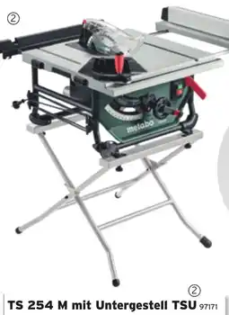 Salzburger Lagerhaus Metabo Tischkreissäge TS 254 M mit Untergestell TSU Angebot