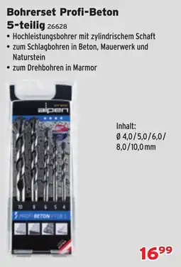 Salzburger Lagerhaus Bohrerset Profi-Beton Angebot