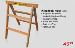 Salzburger Lagerhaus Klappbox Holz Angebot