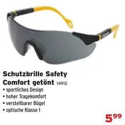 Salzburger Lagerhaus Schutzbrille Safety Comfort getönt Angebot