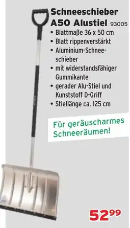 Salzburger Lagerhaus Schneeschieber A50 Alustiel Angebot