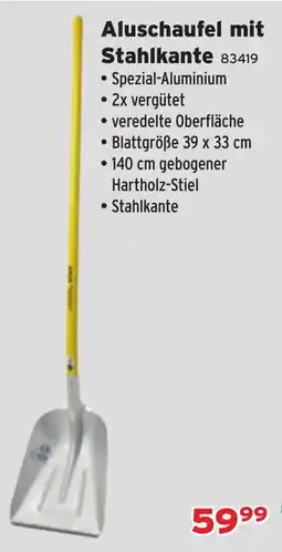 Salzburger Lagerhaus Aluschaufel mit Stahlkante Angebot