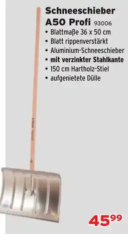 Salzburger Lagerhaus Schneeschieber A50 Profi Angebot