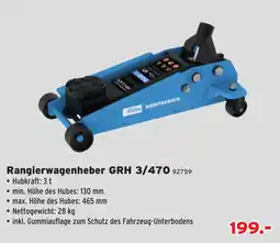 Salzburger Lagerhaus Rangierwagenheber GRH 3/470 Angebot