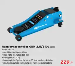 Salzburger Lagerhaus Rangierwagenheber GRH 2,5/510L Angebot