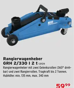 Salzburger Lagerhaus Rangierwagenheber GRH 2/330 I 2 t Angebot