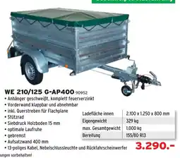 Salzburger Lagerhaus WE 210/125 G-AP400 Angebot