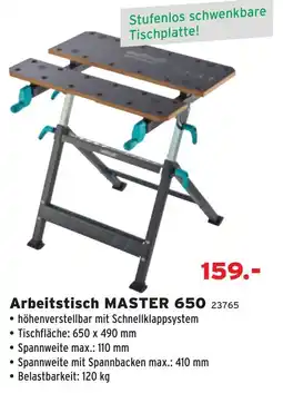 Salzburger Lagerhaus Arbeitstisch MASTER 650 Angebot