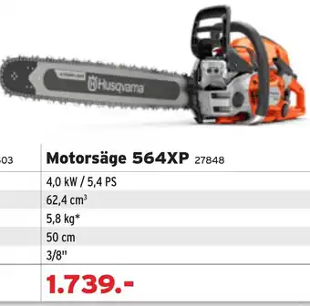 Husqvarna Motorsäge 564XP