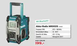 Salzburger Lagerhaus Akku-Radio Makita MR002G Angebot