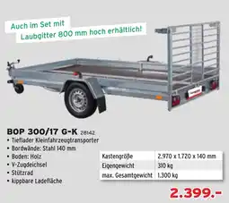 Salzburger Lagerhaus BOP 300/17 G-K Angebot