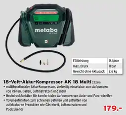 Salzburger Lagerhaus 18-Volt-Akku-Kompressor AK 18 Multi Angebot