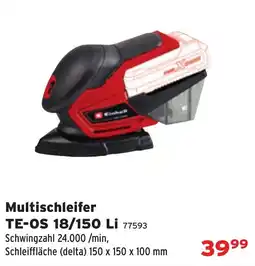 Salzburger Lagerhaus Kärcher Multischleifer TE-OS 18/150 Li Angebot