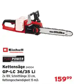 Salzburger Lagerhaus Einhell Kettensäge GP-LC 36/35 Li Angebot