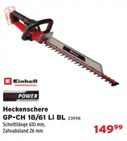 Salzburger Lagerhaus Einhell Heckenschere GP-CH 18/61 Li BL Angebot