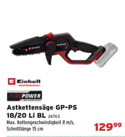 Salzburger Lagerhaus Einhell Astkettensäge GP-PS 18/20 Li BL Angebot