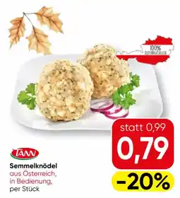 SPAR Gourmet TANN Semmelknödel Angebot