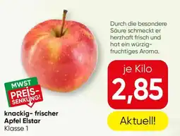 SPAR Gourmet knackig- frischer Apfel Elstar Klasse 1 Angebot