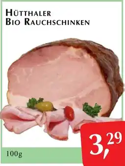 Winkler Markt Hütthaler Bio Rauchschinken Angebot