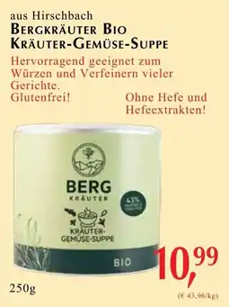 Winkler Markt Bergkräuter Bio Kräuter-Gemüse-Suppe Angebot