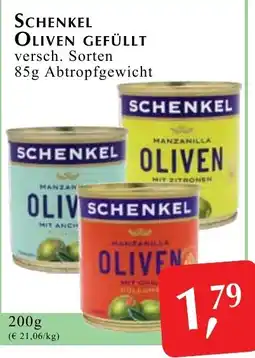 Winkler Markt Schenkel Oliven gefüllt Angebot