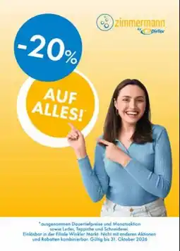 Winkler Markt zimmerrmann by Dietex Angebot