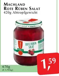 Winkler Markt Machland Rote Rüben Salat Angebot
