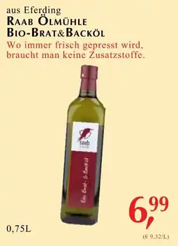 Winkler Markt Raab Ölmühle Bio-Brat&Backöl Angebot