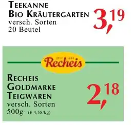 Winkler Markt Teekanne Bio Kräutergarten Angebot