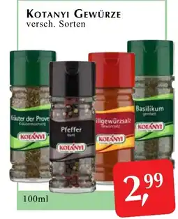 Winkler Markt Kotanyi Gewürze Angebot