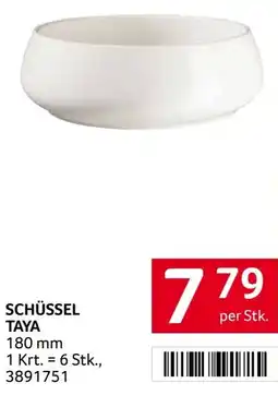 Transgourmet Schüssel Taya Angebot