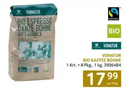 Transgourmet Vonatur Bio Kaffee Bohne Angebot