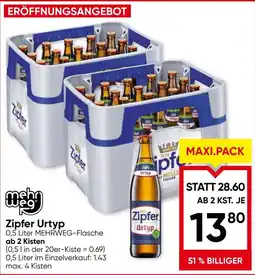 Maximarkt Zipfer Urtyp Angebot