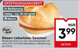 Maximarkt Riesen-Leberkäse-Semmerl Angebot