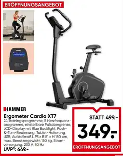 Maximarkt Hammer Ergometer Cardio XT7 Angebot