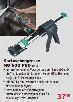 Salzburger Lagerhaus Kartuschenpresse MG 600 PRO Angebot
